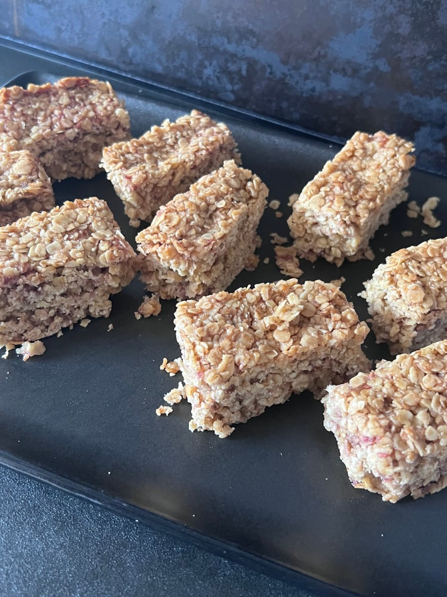 Flapjack med hallonsmak